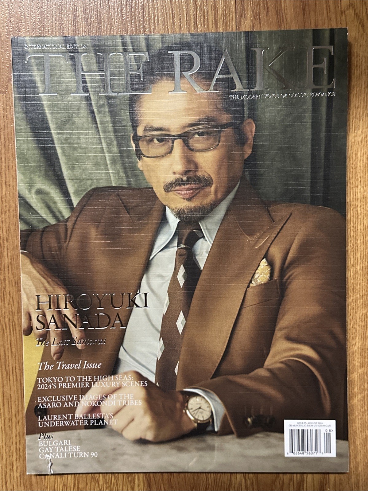 THE RAKE MAGAZINE ISSUE 95 AUGUST 2024 HIROYUKI SANADA The LAST SAMURAI