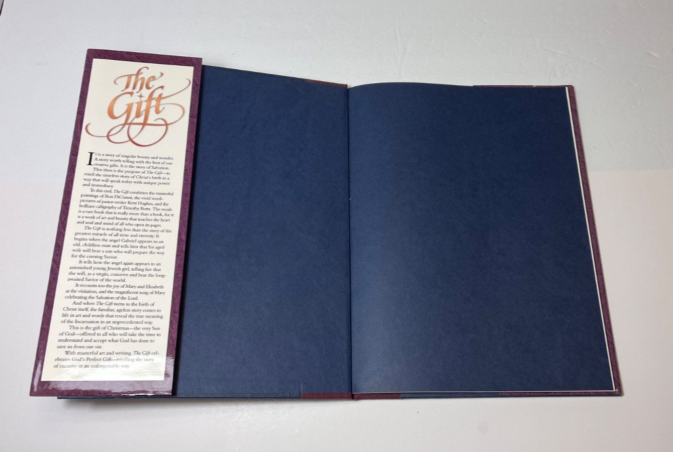 The Gift by R. Kent Hughes 1994 Hardcover COLLECTIBLE Christian Gold Lettering