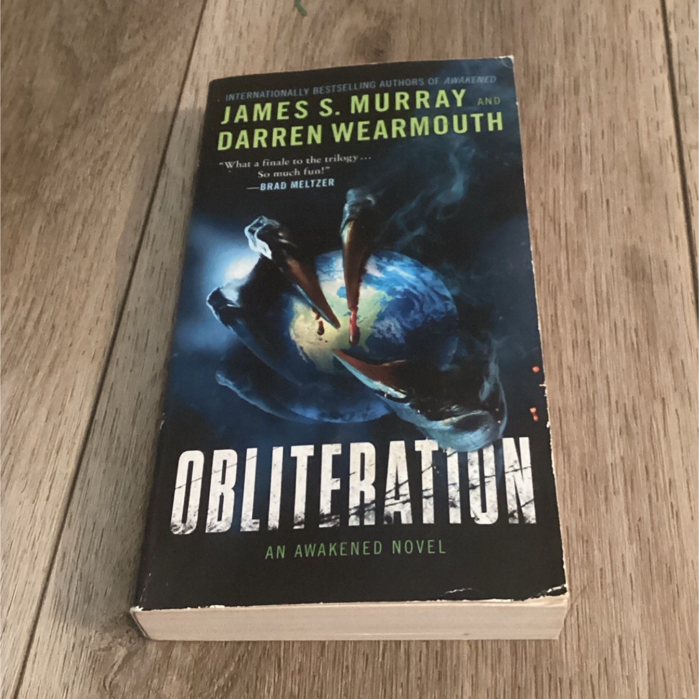 Obliteration James S. Murray Darren Wearmouth Harper Voyager PB Thriller
