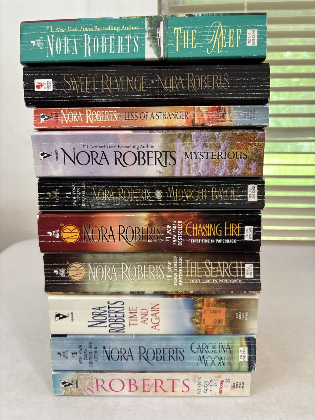 Lot of 10 – Nora Roberts – Stand Alone Novels – Paperbacks – Free Shipping