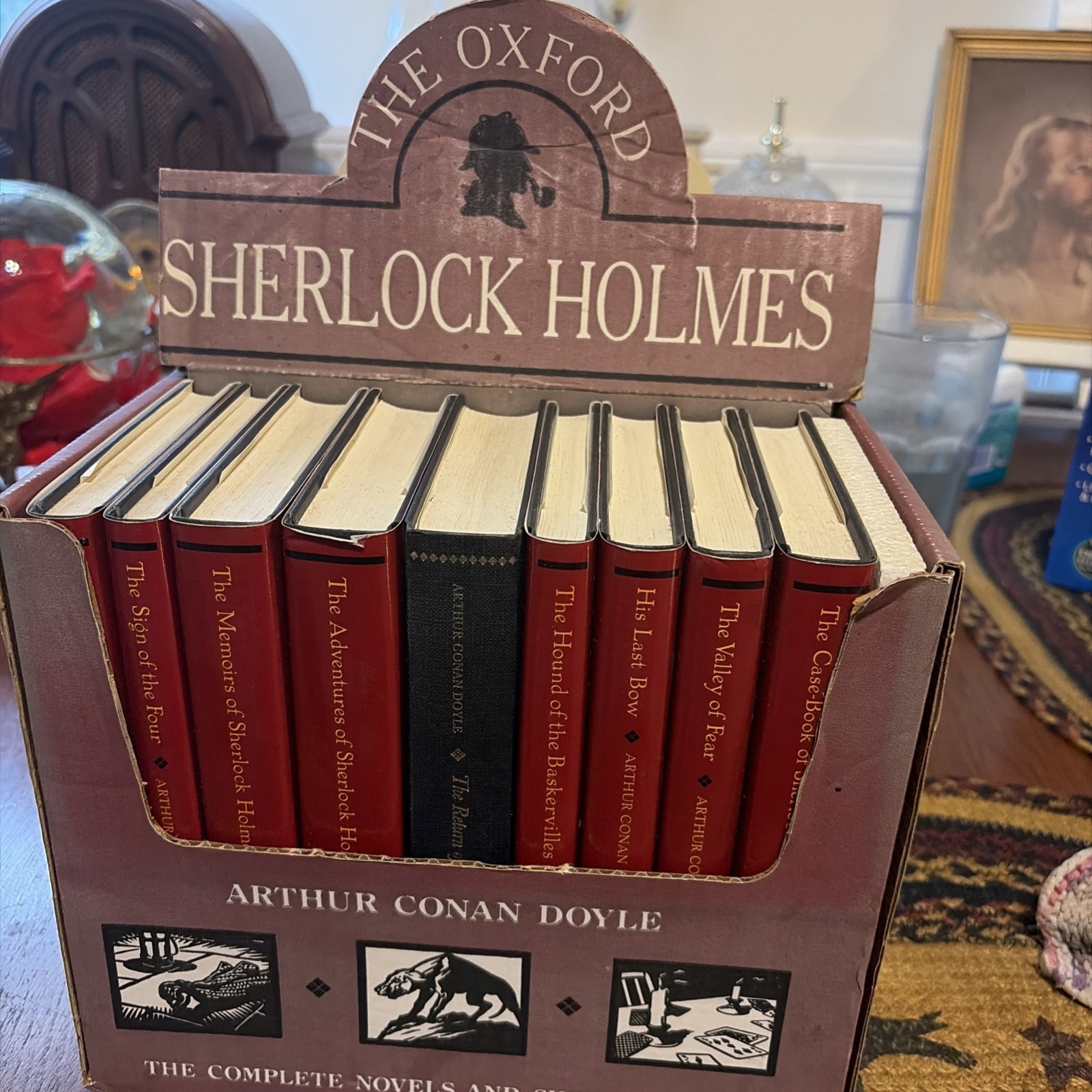 Complete Set: Sherlock Holmes Sir Arthur Conan Doyle RARE !1994 HardCover !
