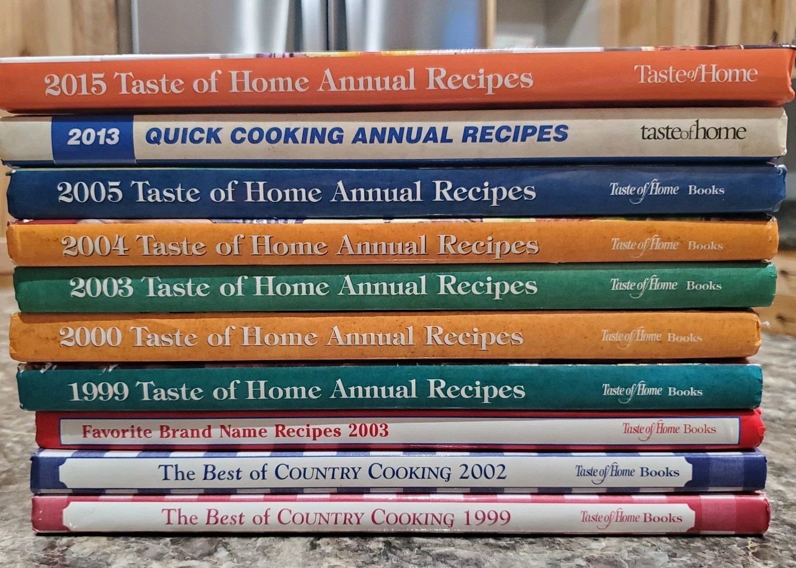 Taste of Home Hardcover Recipe Cookbooks ▪︎ Lot Of 10 ▪︎