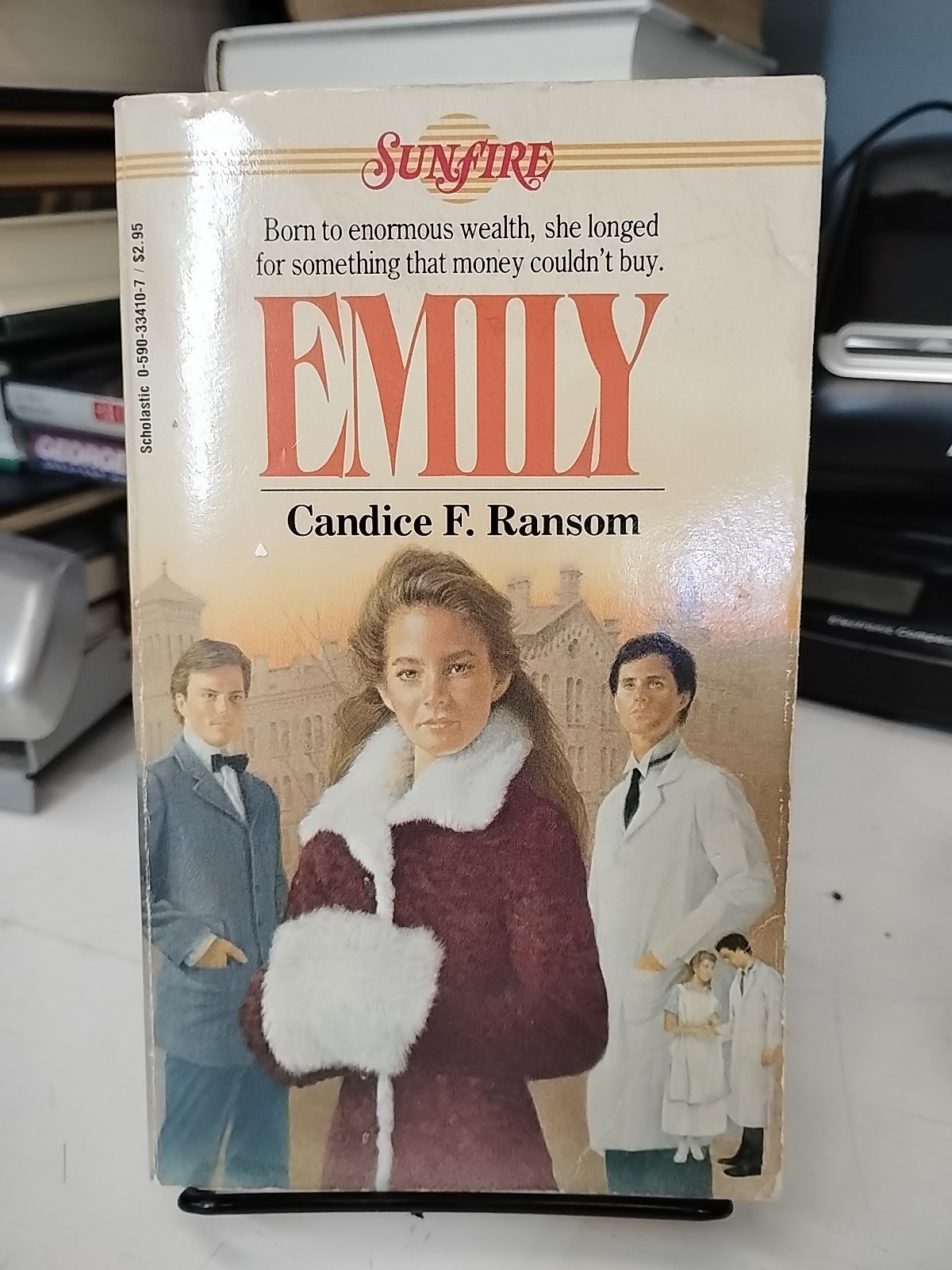Emily by Candice F. Ransom (1985) Sunfire #11 YA Vintage Historical Romance