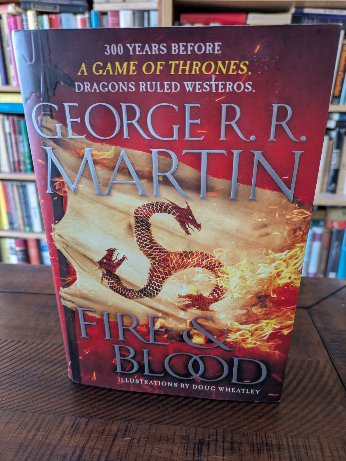Fire & Blood | George R.R. Martin | 2018 1st Ed, 1st Print | HOUSE OF THE DRAGON