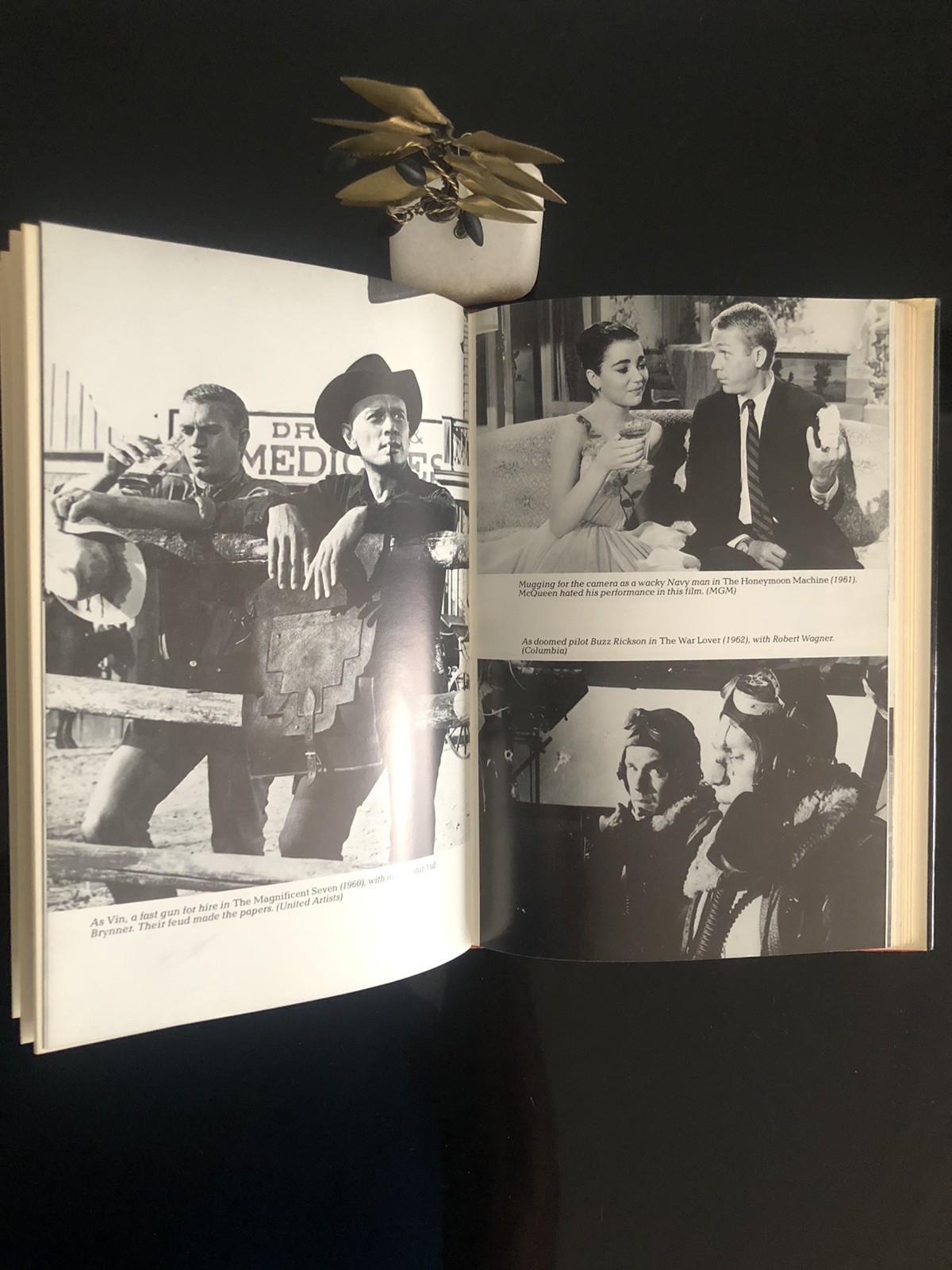 McQueen William F Nolan Arthur Barker UK 1984 First Ed. HC DJ VG 🎬 Bio