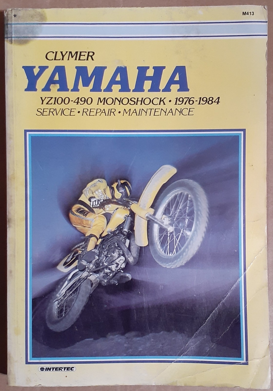 Clymer Yamaha YZ-100-490 Monoshock 1976-1984 Motorcycle Service & Repair Manual