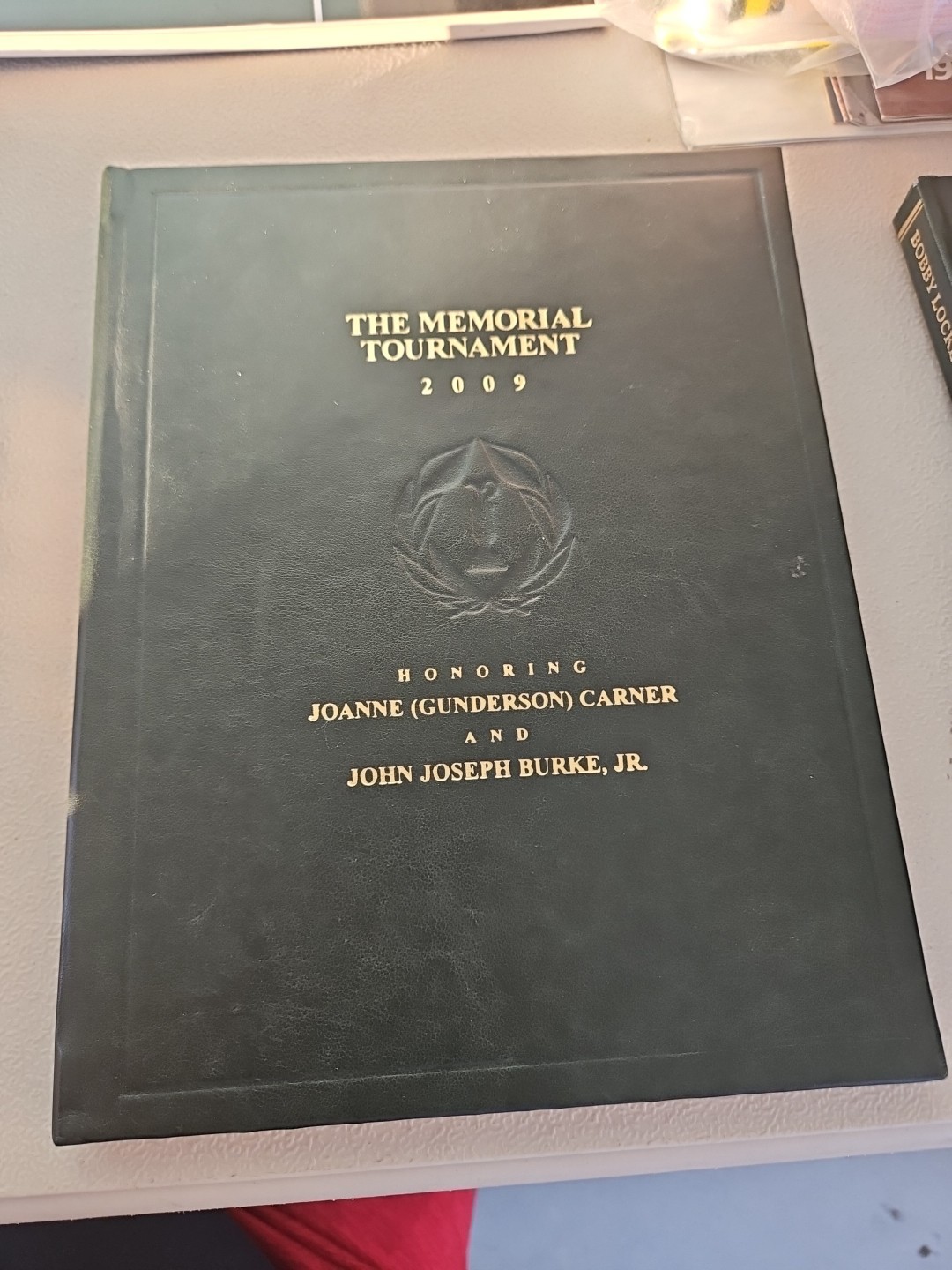 Book the memorial tournament 2009 honoring joanne carner & john burke jr 218/250