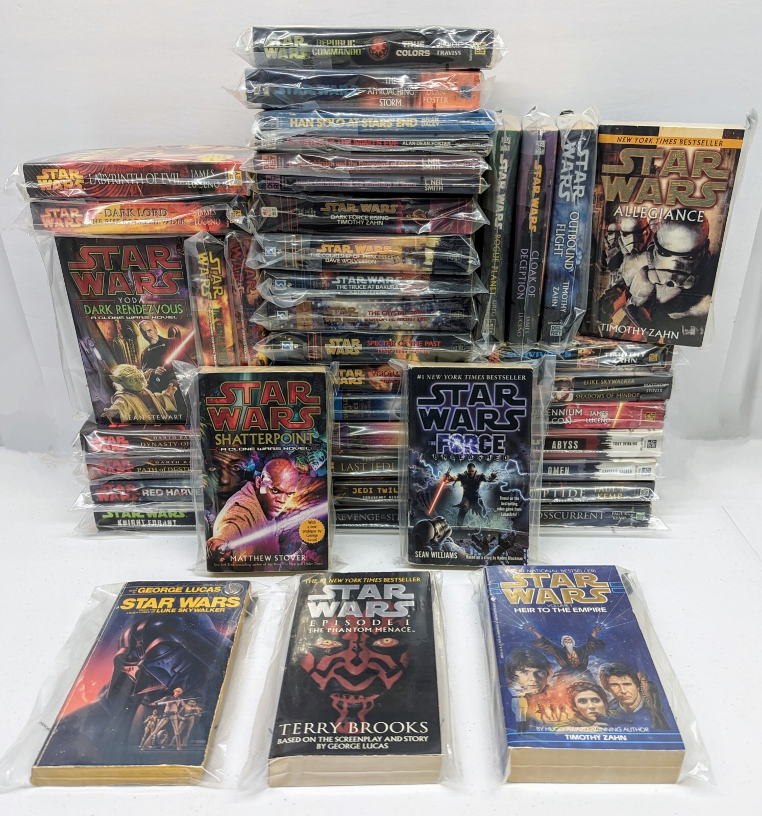BUILD A BOOK LOT: STAR WARS Original Paperback Covers: 1st Edition/Print Only