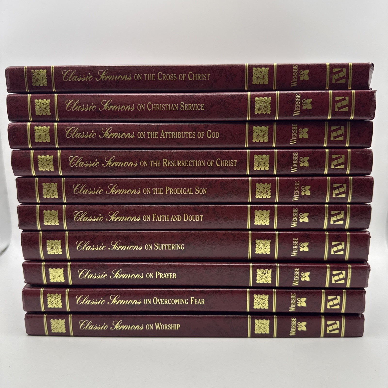 Classic Sermons On… Compiled by Warren W. Wiersbe – Lot of 10 Volumes