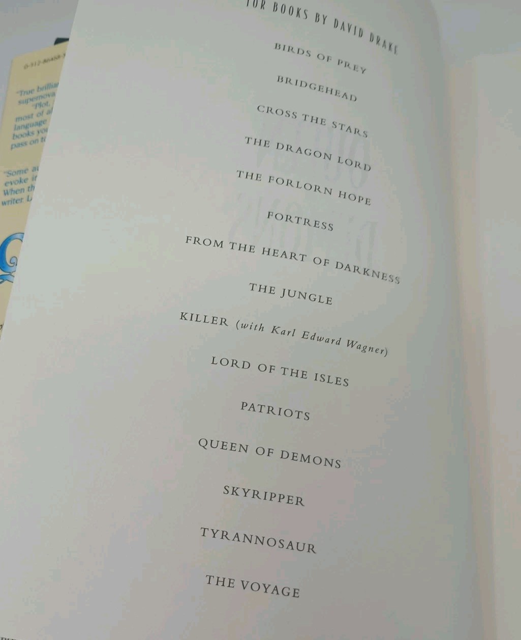 Queen of Demons by David Drake, 1998, Hardcover DJ 1st edition, 1st Printing.🔥