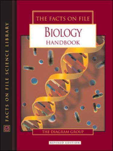 The Facts on File Biology Handbook – 9780816058778, hardcover, The Diagram Group