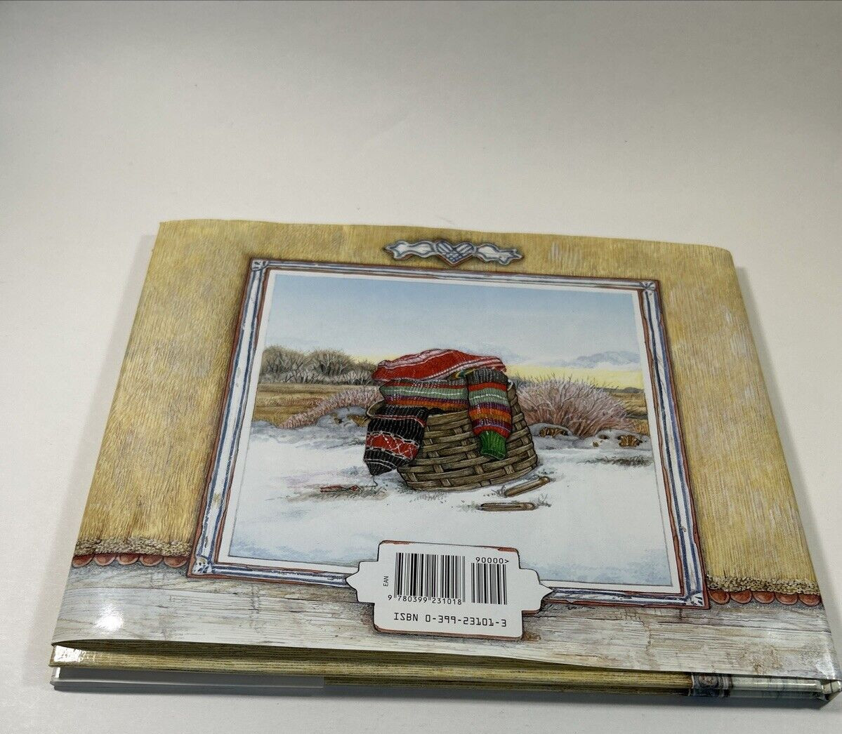 The Hat by Jan Brett ~ HCDJ ~ Near Fine First Edition and First Impression 1997