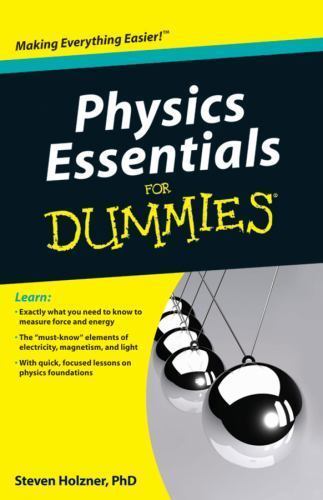 Physics Essentials for Dummies – Paperback – Steven Holzner