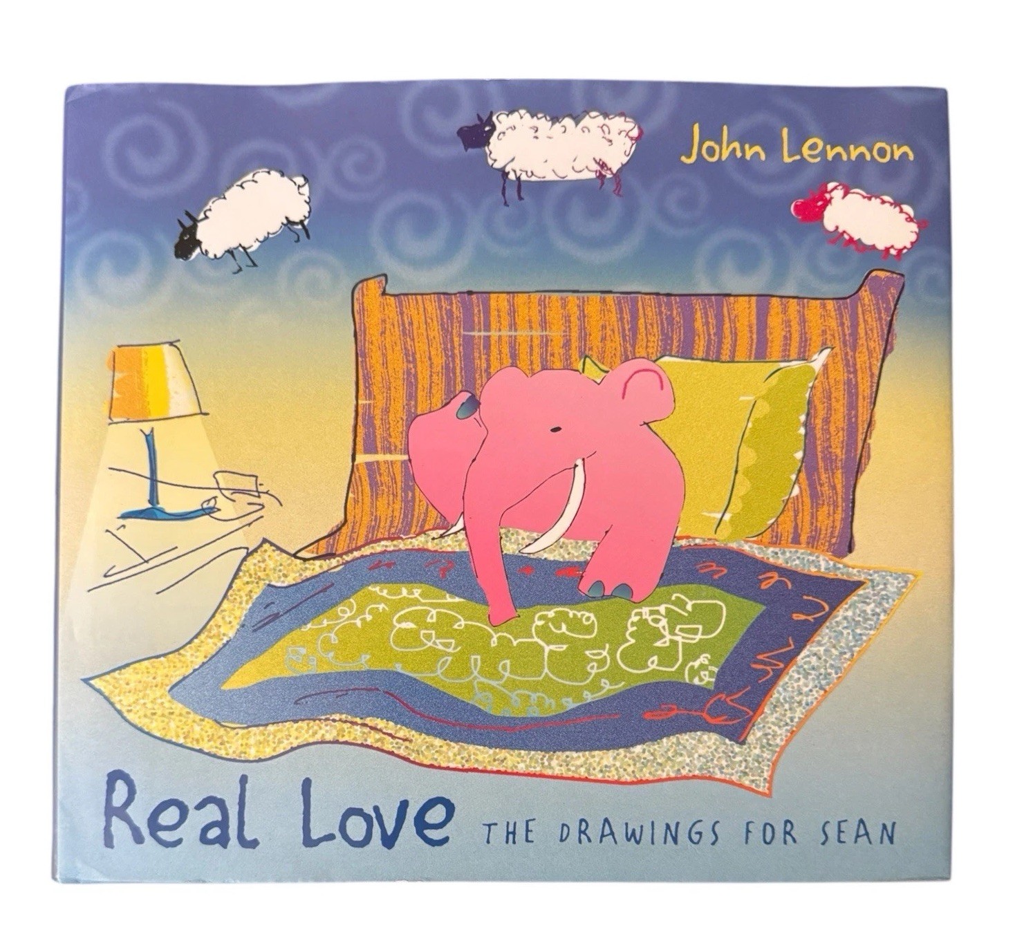 Real Love: The Drawings for Sean by John Lennon Hardcover w Dust Jacket Beatles