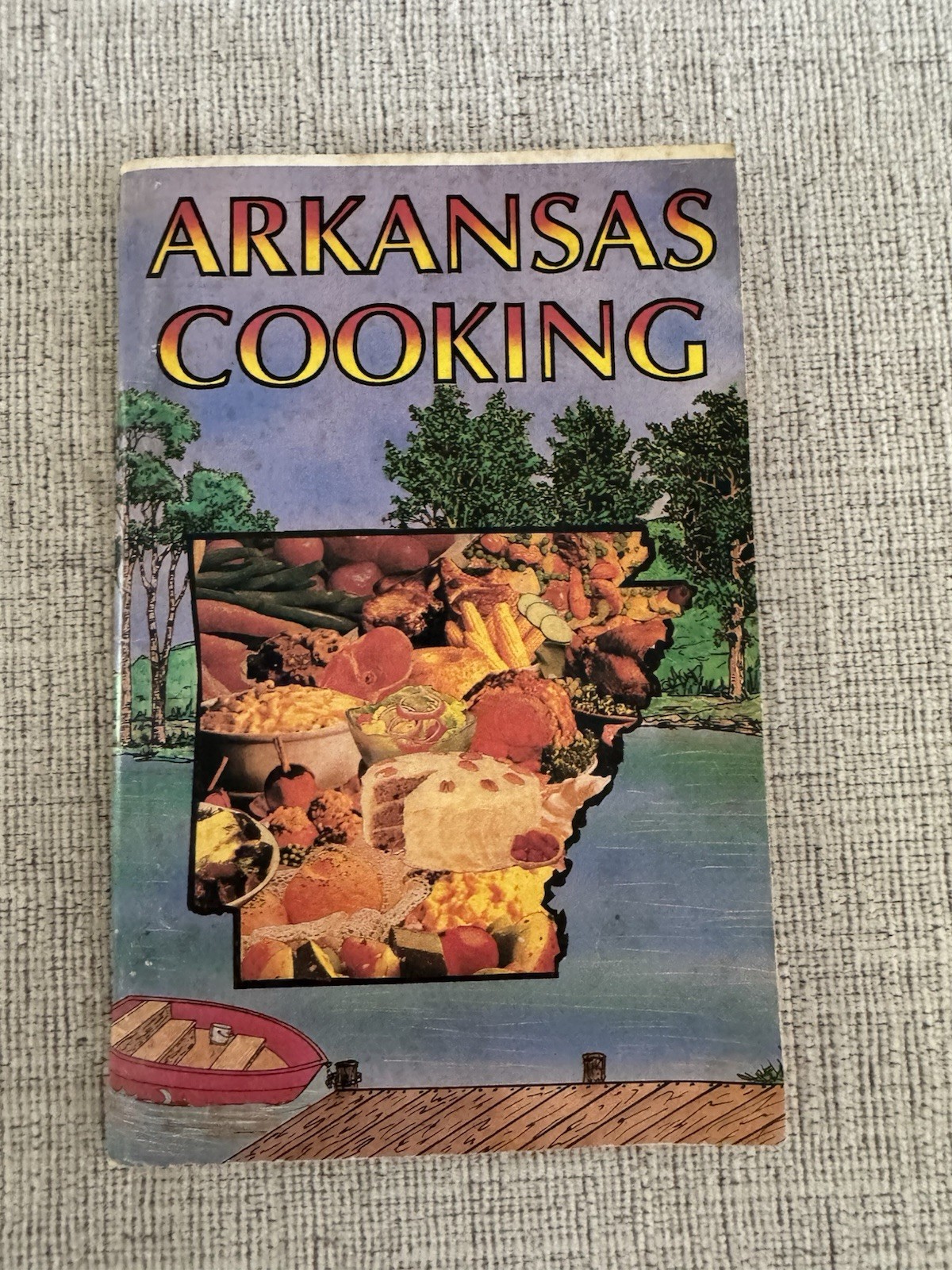 Vintage Arkansas Cooking Cookbook 1975 Jean Wade Regional Recipes PB