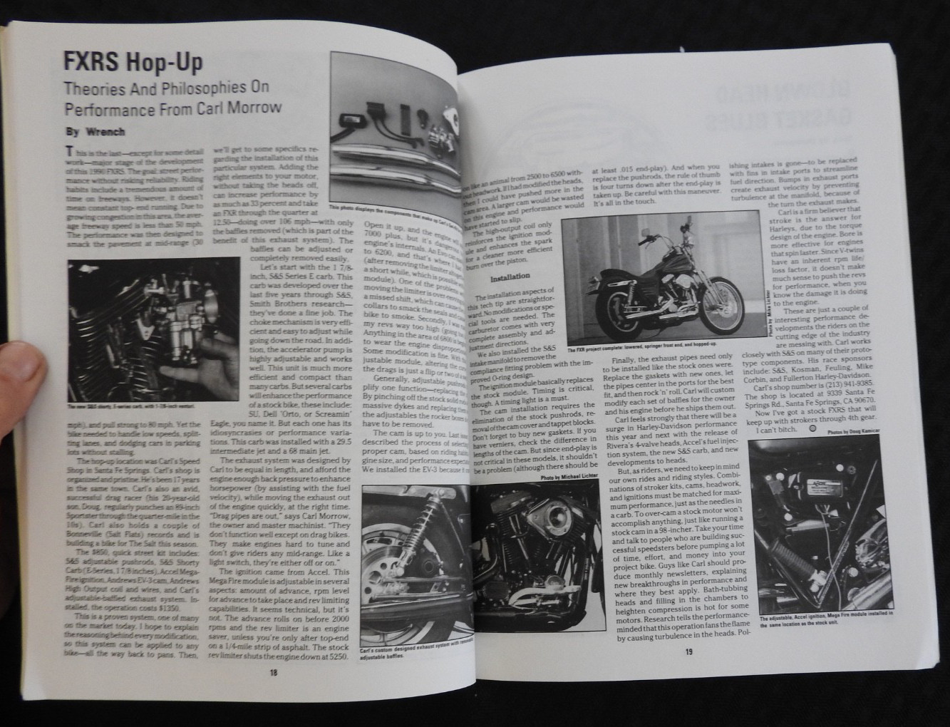 Easyriders: Tech Tips & Tricks Volume 1-2-3. Harley-Davidson Motorcycles 1990’s