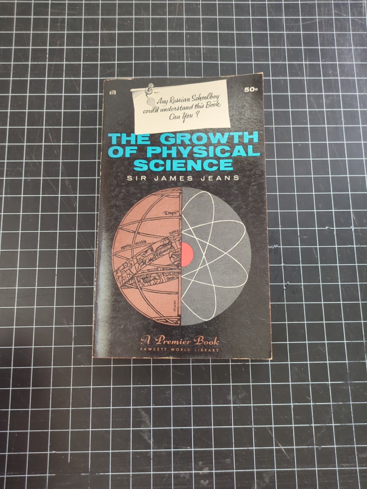 The Growth Of Physical Science by Sir James Jeans Premier 1st Edition PB 1958