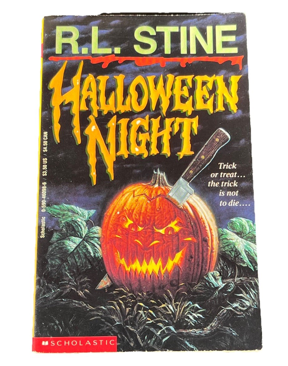 Halloween Night R.L. Stine Horror First Scholastic Printing Vintage Paperback