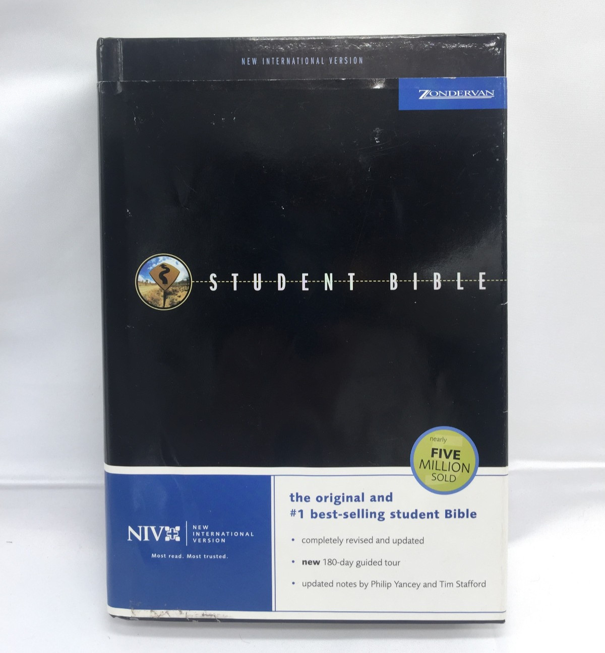 NIV STUDENT BIBLE Notes by Philip Yancey & Tim Stafford Hardcover 2002 FREE SHIP