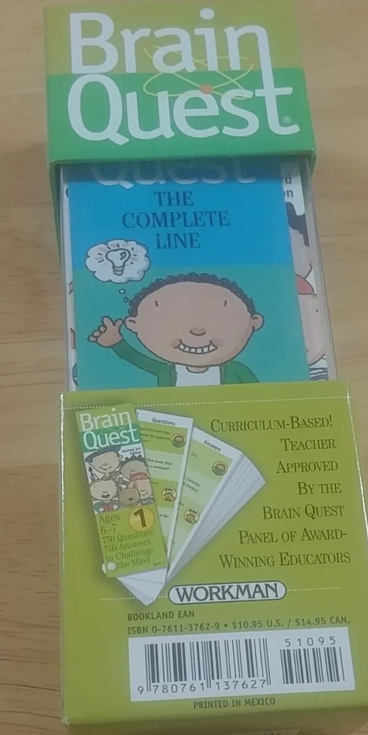 Brain Quest Grade 1 by Defer, ages 6-7