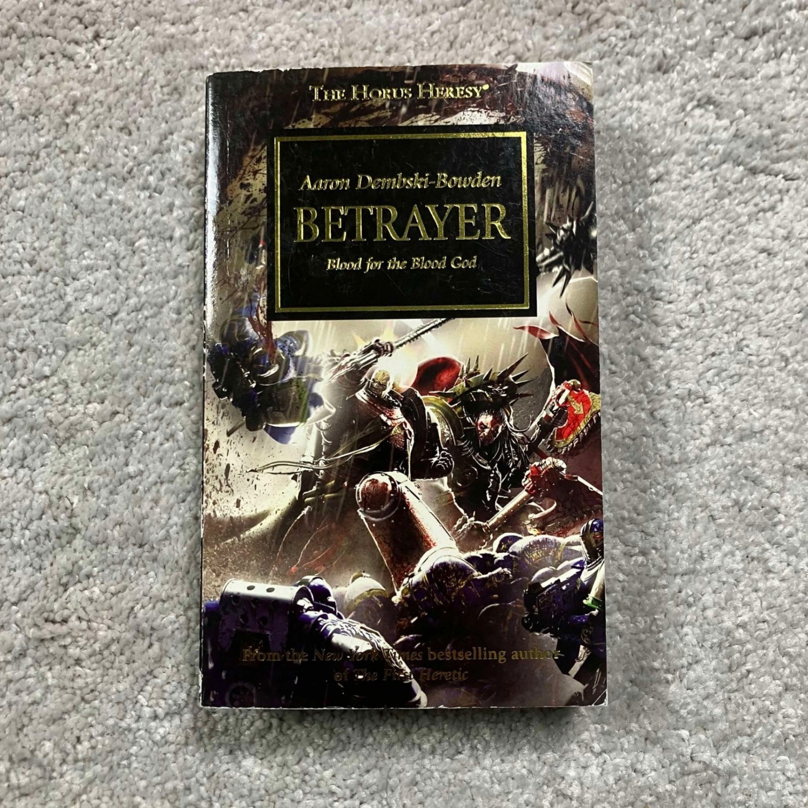 Betrayer Aaron Dembski-Bowden Warhammer 40k Horus Heresy Book 24 Paperback 2013