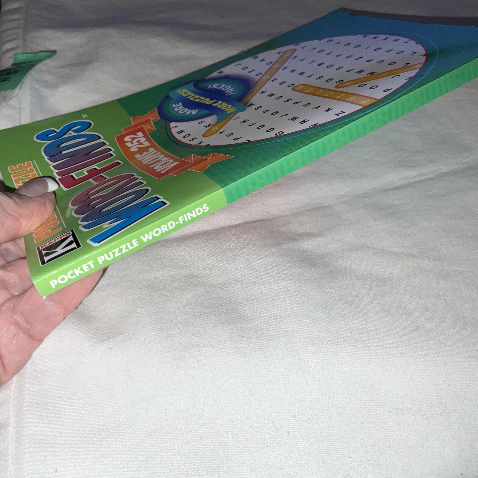 KAPPA Word-Find Pocket Puzzle Volume 252 Pages 129 W/ 58 Puzzles Large Print NEW