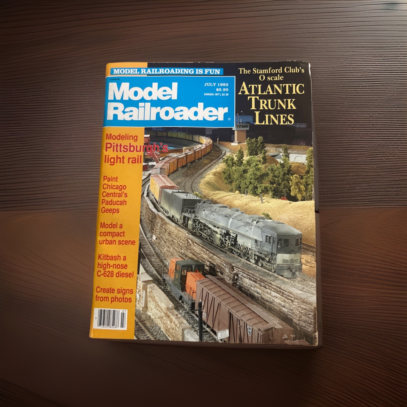 Model Railroader Magazine July 1992 Model Railroading Fun