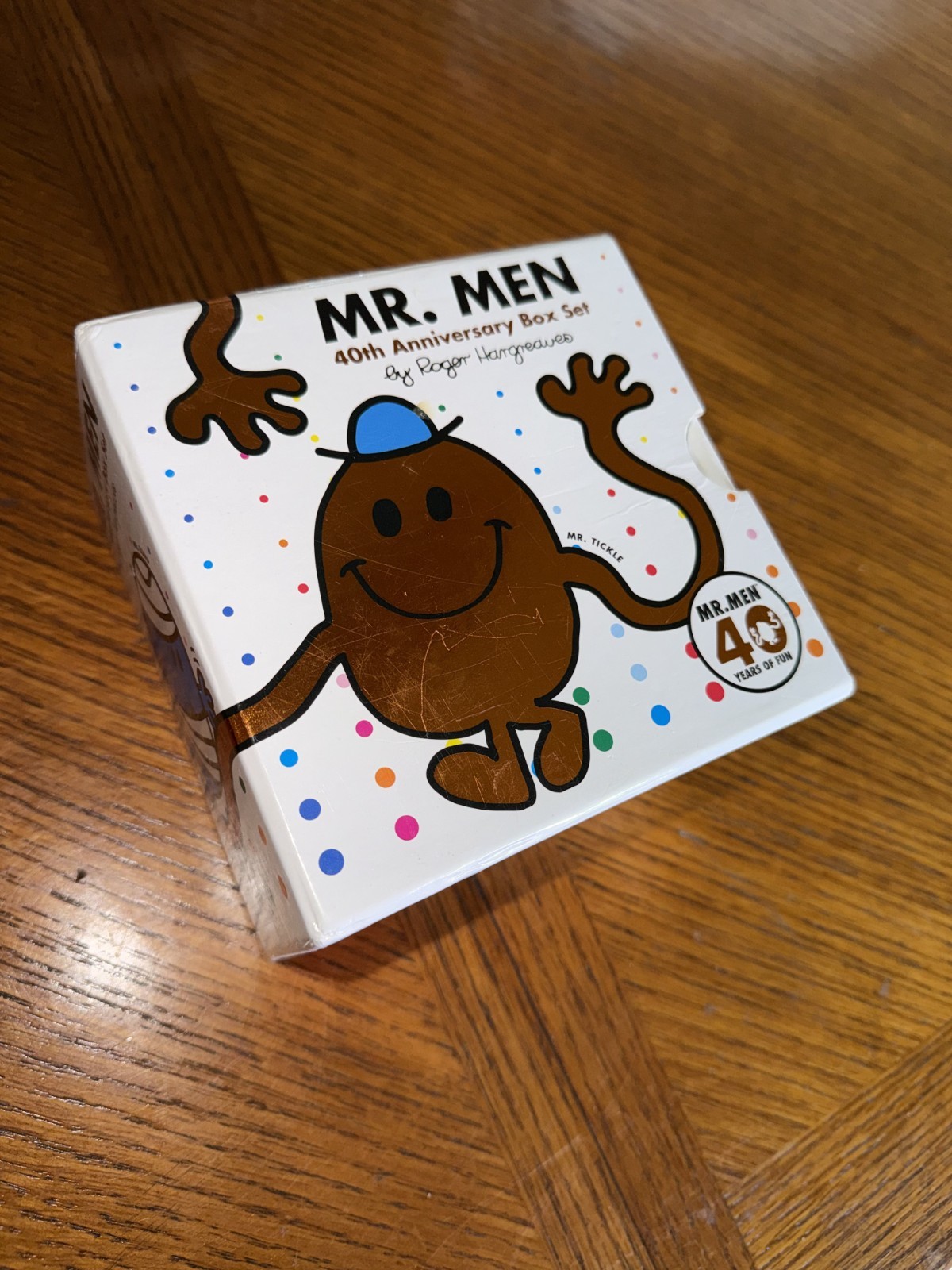 Mr. Men 40th Anniversary Box Set by Roger Hargreaves (2011, Hardcover / Box…