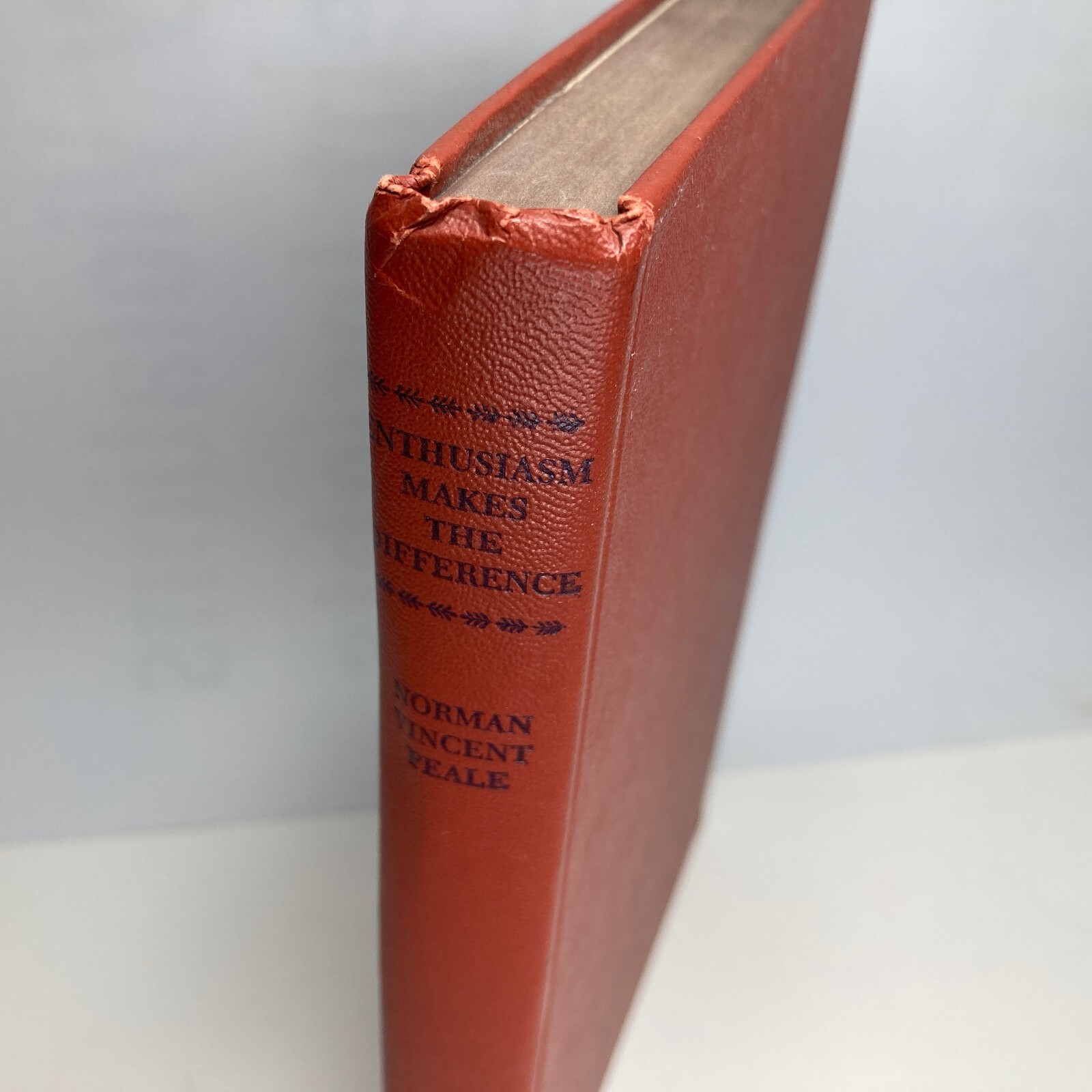Enthusiasm Makes the Difference, Norman Vincent Peale Vintage 1967 HC Hard Cover