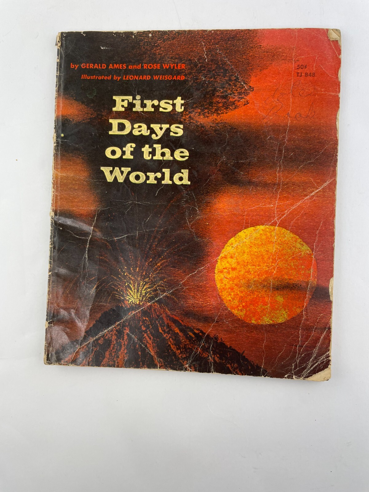 Vintage FIRST DAYS OF THE WORLD by Gerald Ames & Rose Wyler Scholastic 1966
