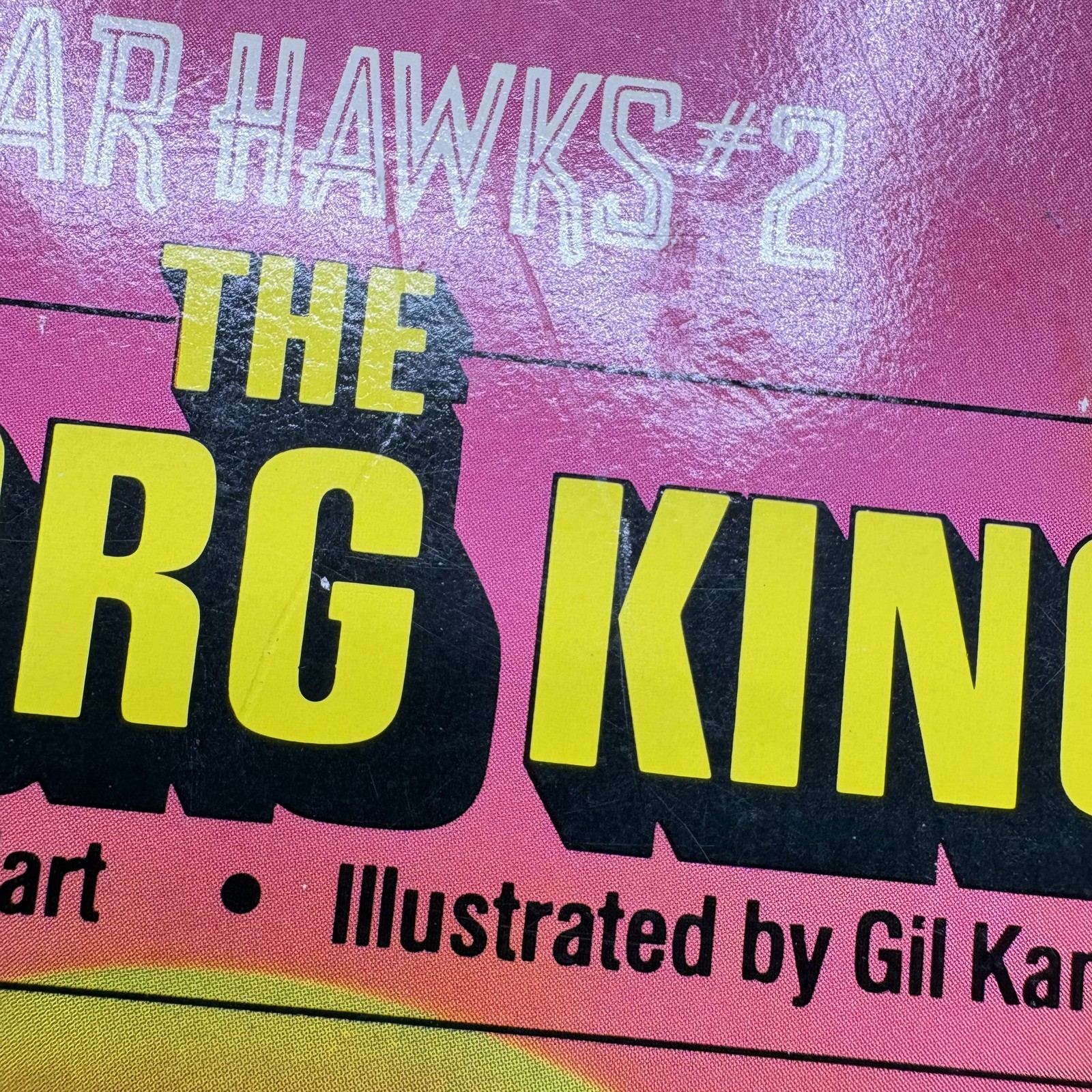The Cyborg King Star Hawks #2 by Ron Goulart 1st Printing 1981 Paperback Kane