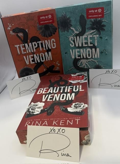 Rina Kent’s Viper Series – Target Exclusive Editions – Bookplates
