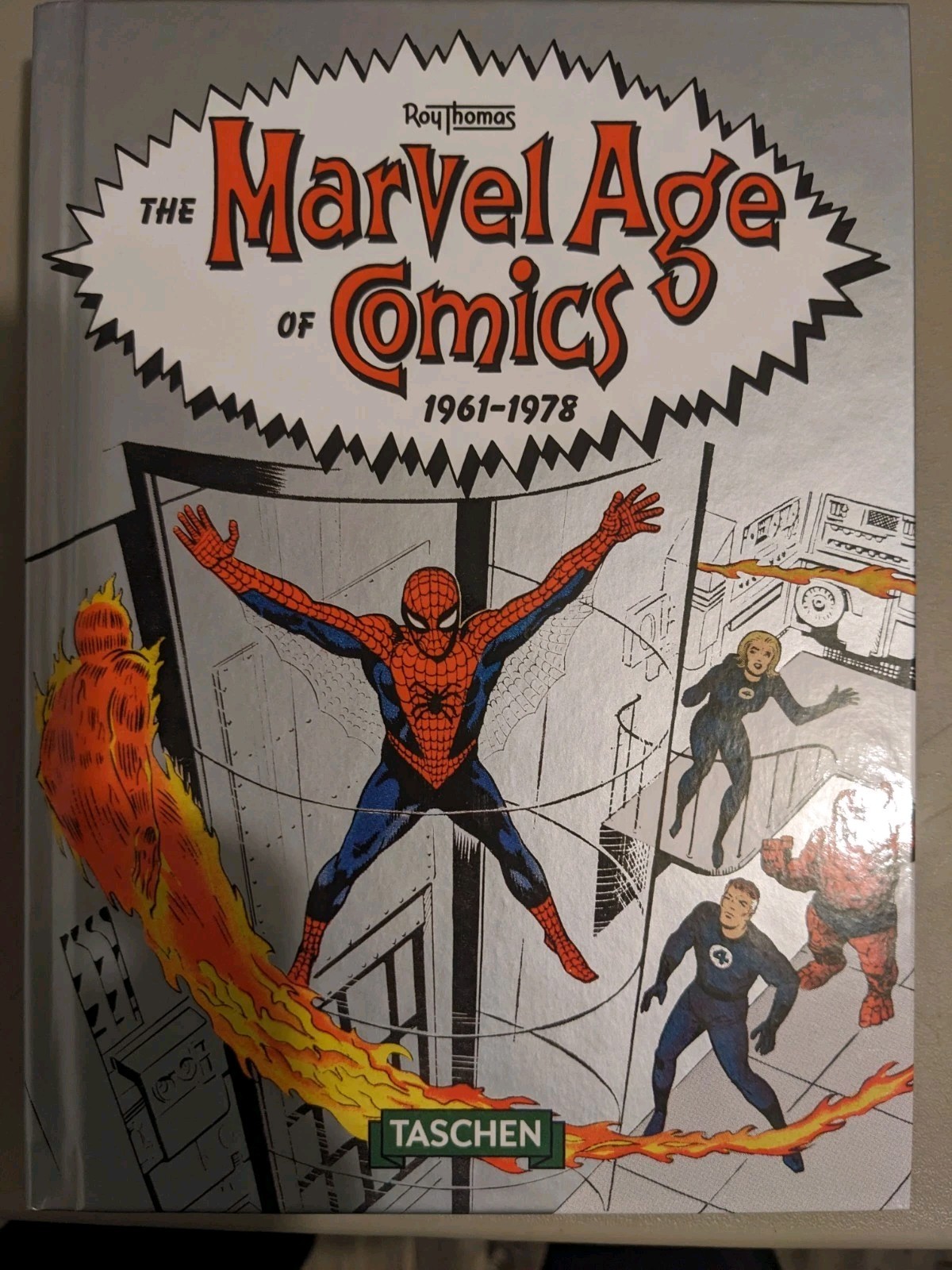 Taschen The Marvel Age Of Comics 1961-1978 Illustrated Hardcover Roy Thomas