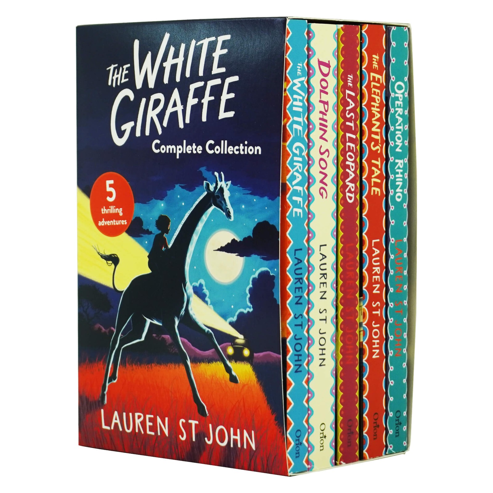 White Giraffe Complete 5 Books Paperback Box Set – Ages 9-11 – By Lauren St John