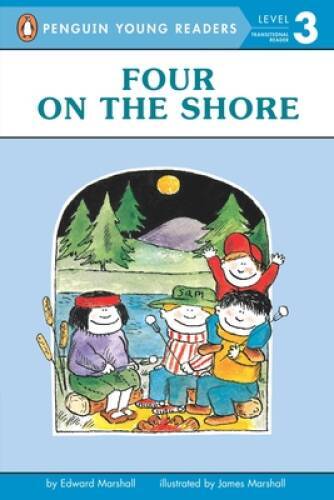 Four on the Shore (Penguin Young Readers, Level 3) – Paperback – GOOD