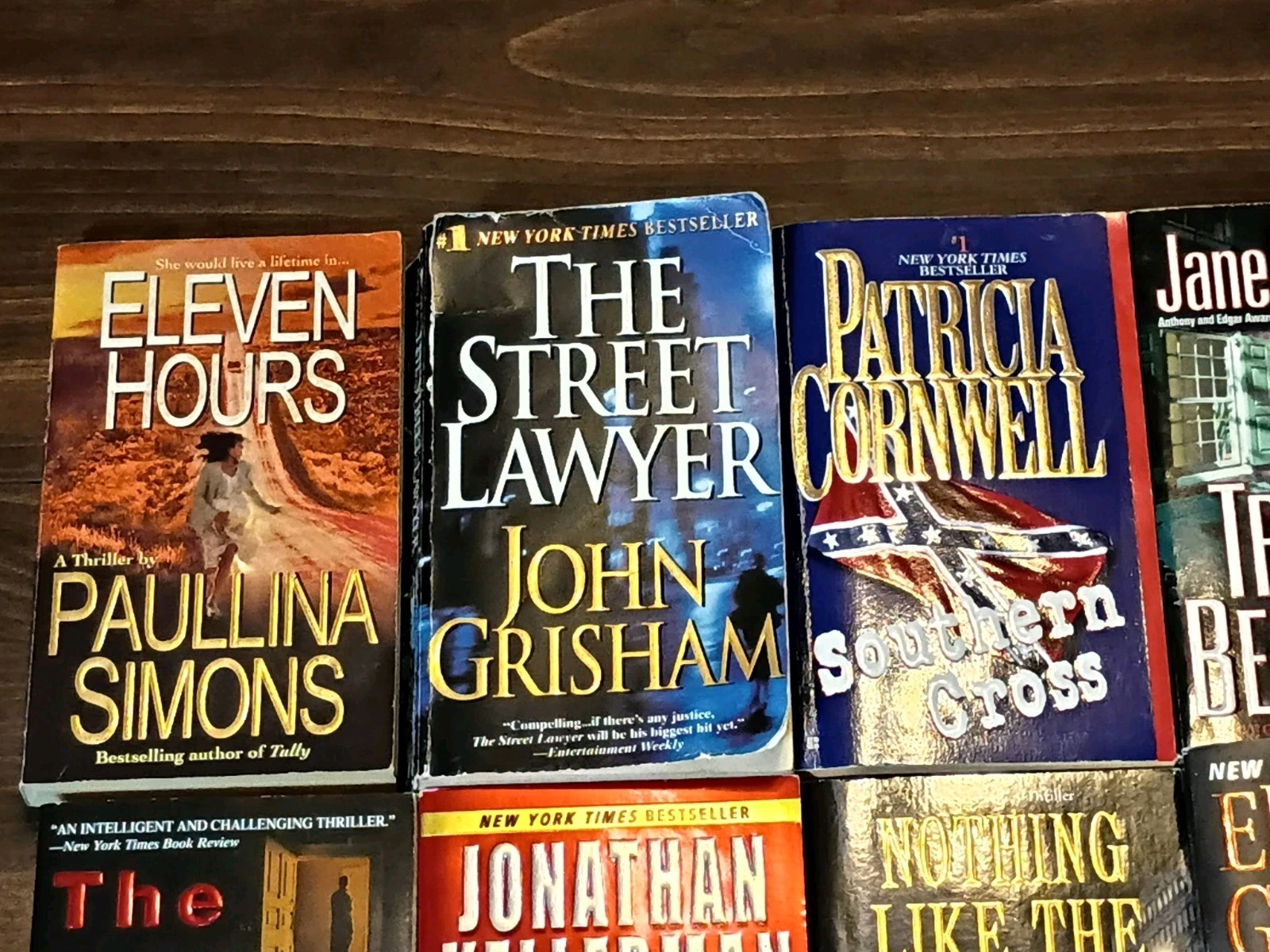 Lot Of 15 Suspense/Thriller Books By Various Authors