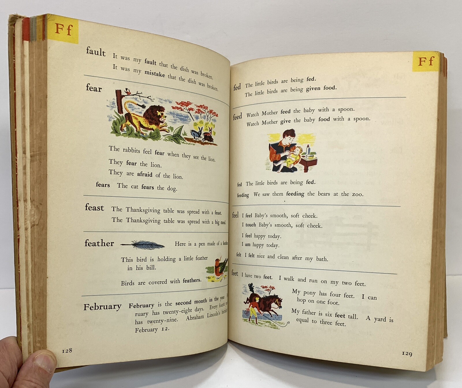 The Rainbow Dictionary How And Why Children’s Book Illustrated 430 Pages 1947