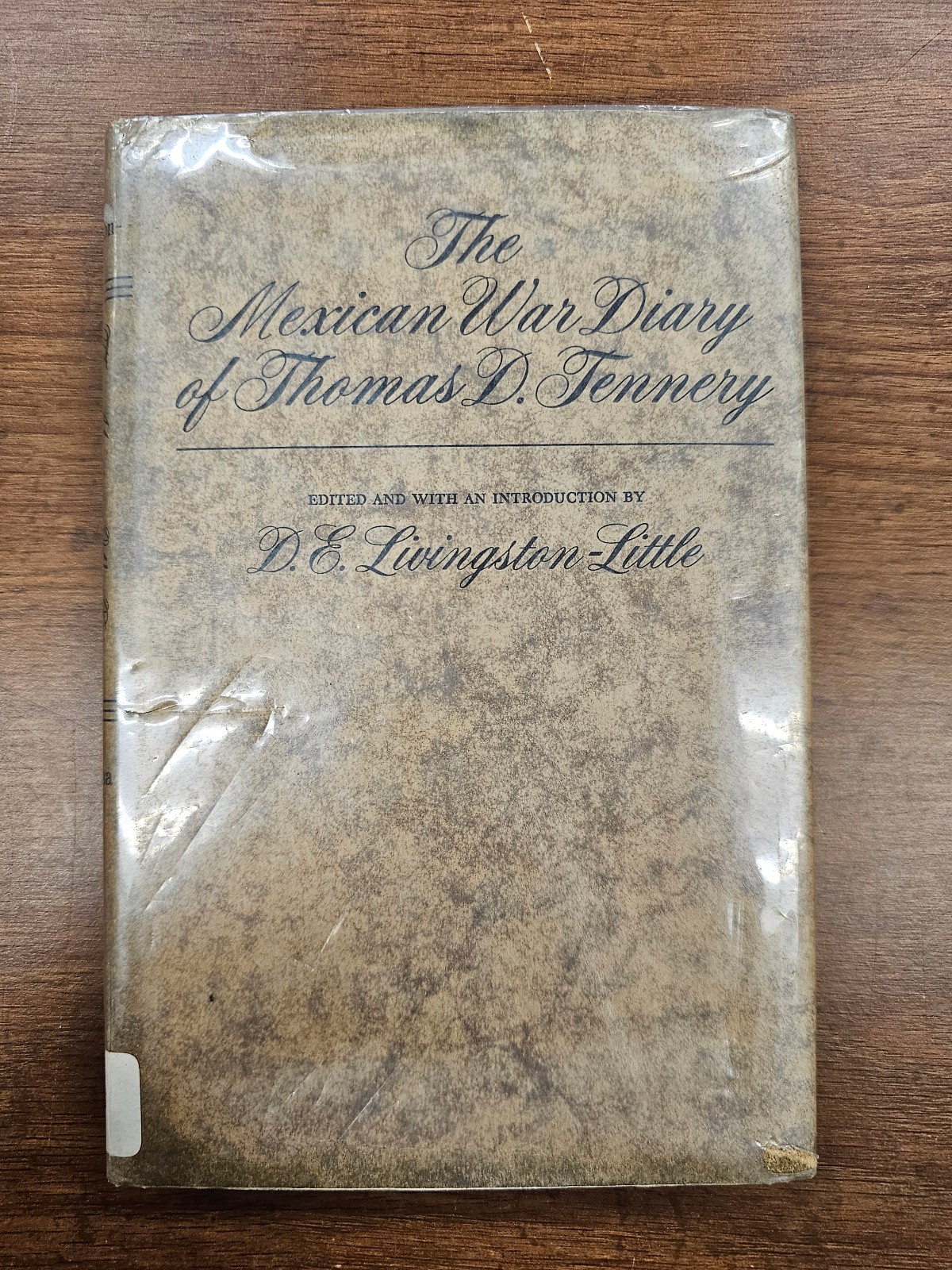 Mexican War Diary by Thomas D. Tennery University of Oklahoma Press 1970 Ex-Lib