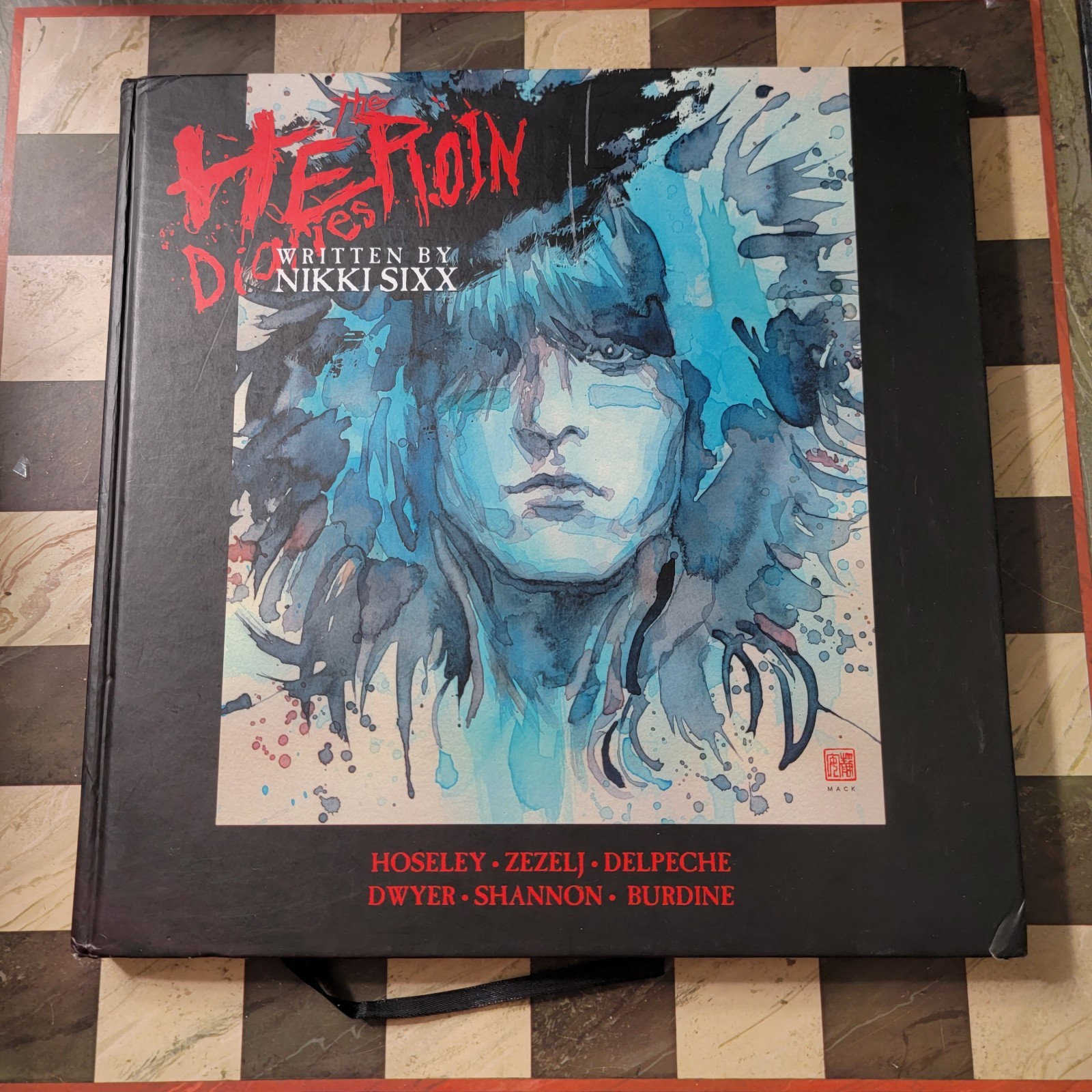 THE HEROIN DIARIES BY NIKKI SIXX 2018 First Print