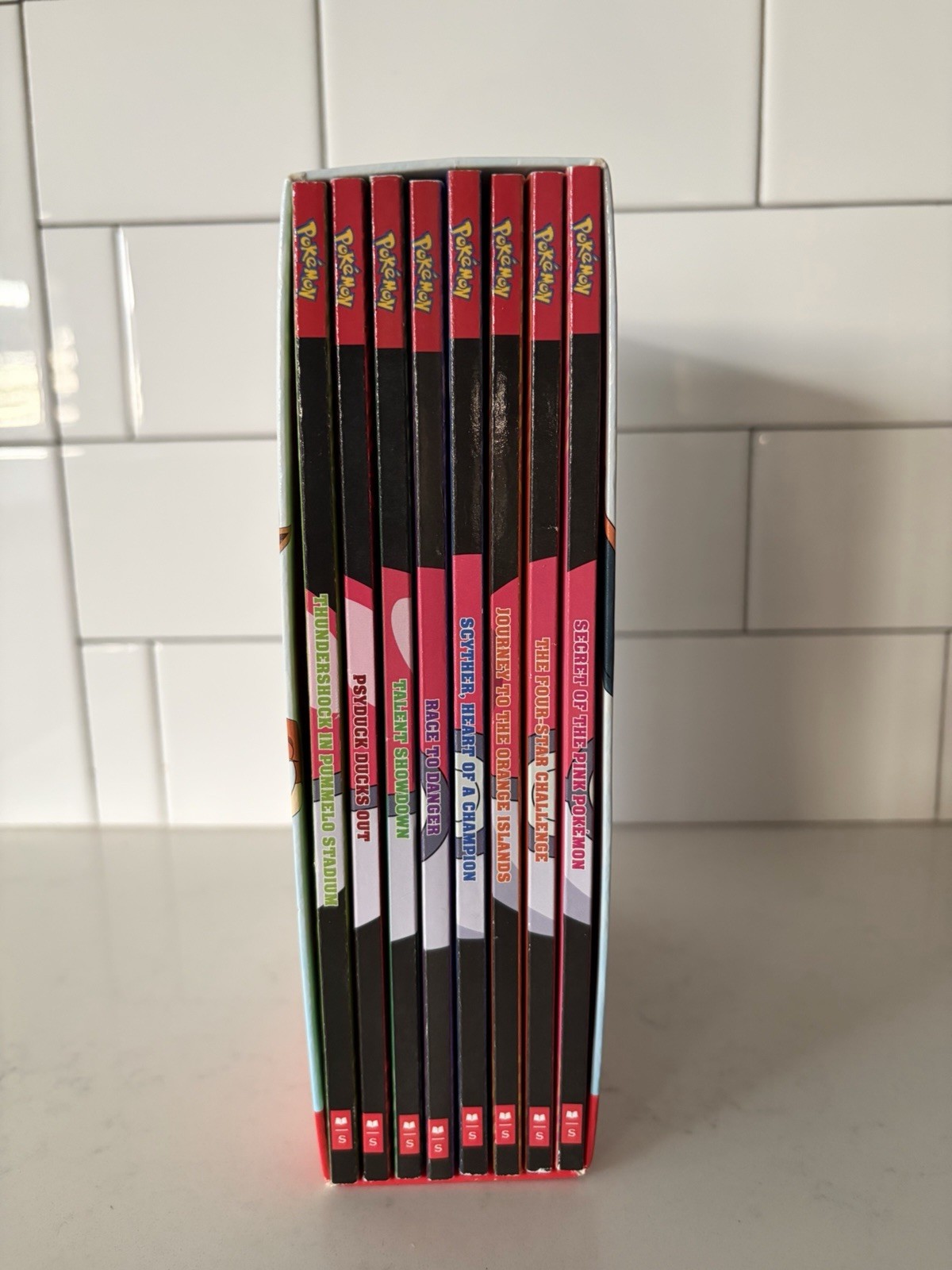 2017 Scholastic Pokemon Classic Collection 8 Chapter Books Boxed Set Complete