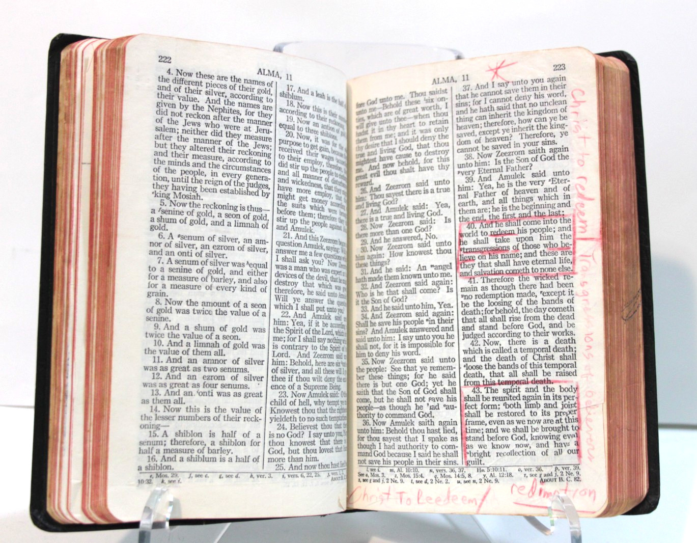1977 LDS Indexed Book Of Mormon Doctrine Covenants Pearl Of Great Price Black