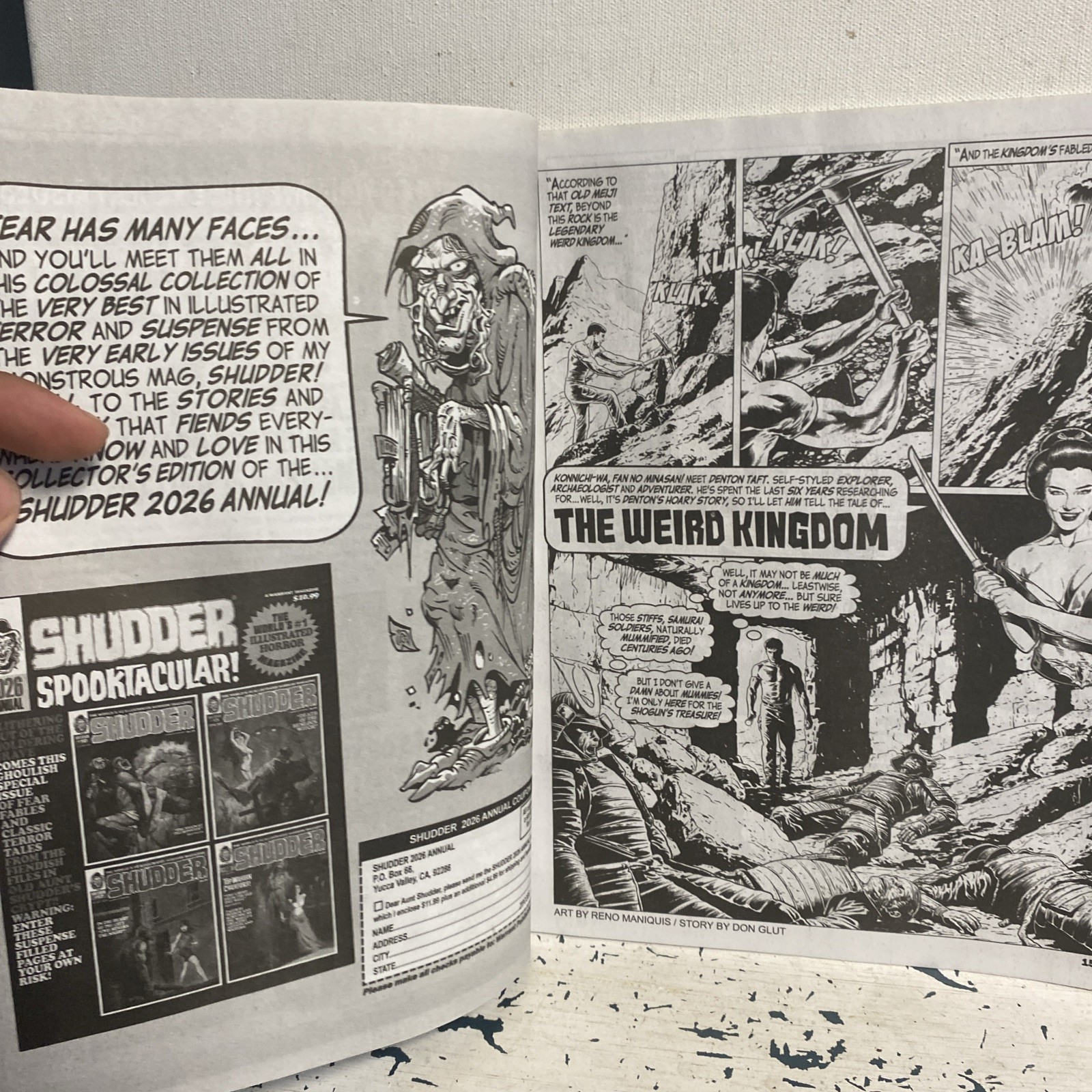 Vampiress Carmilla Comic Magazine Issue 33 2026 The Weird Kingdom