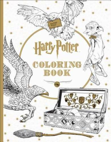 Harry Potter Coloring Book – Paperback By Scholastic – VERY GOOD
