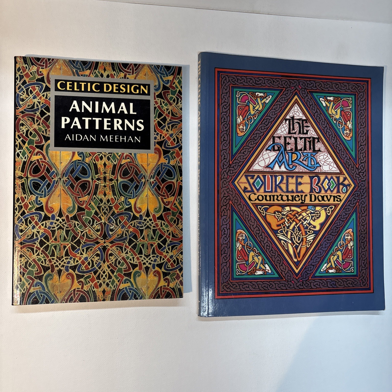 Aidan Meehan Celtic Design Animal Pattern, Courtney Davis Celtic Art Source Book