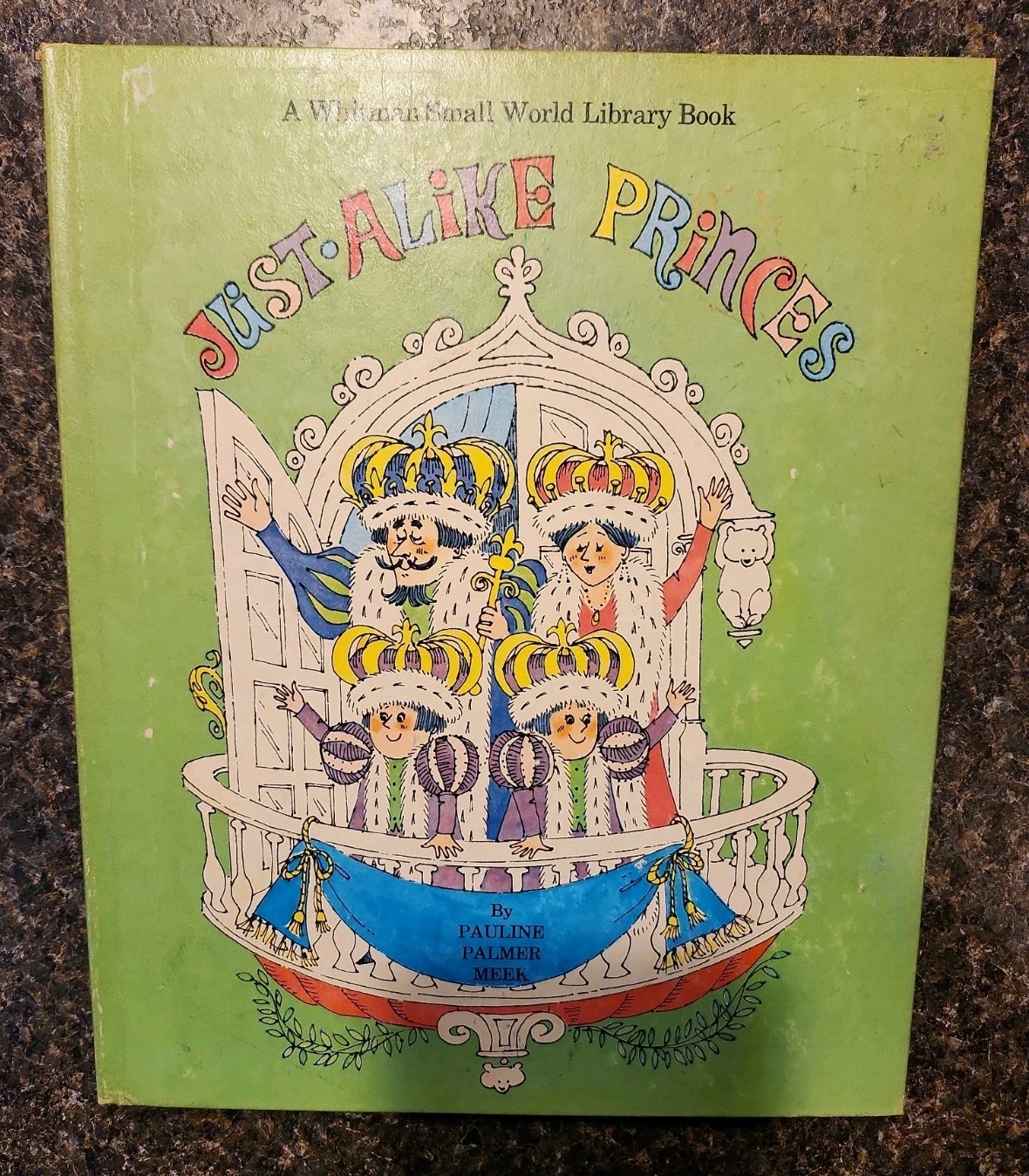 Just-Alike Princes by Pauline Palmer Meek 1966 Vintage Whitman Children’s Book
