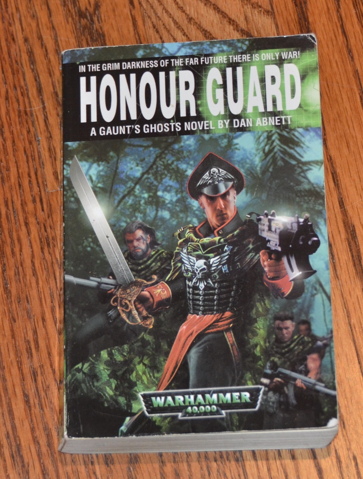 Honour Guard Warhammer 40k Gaunt’s Ghost Paperback Book Dan Abnett 2001 1st M3