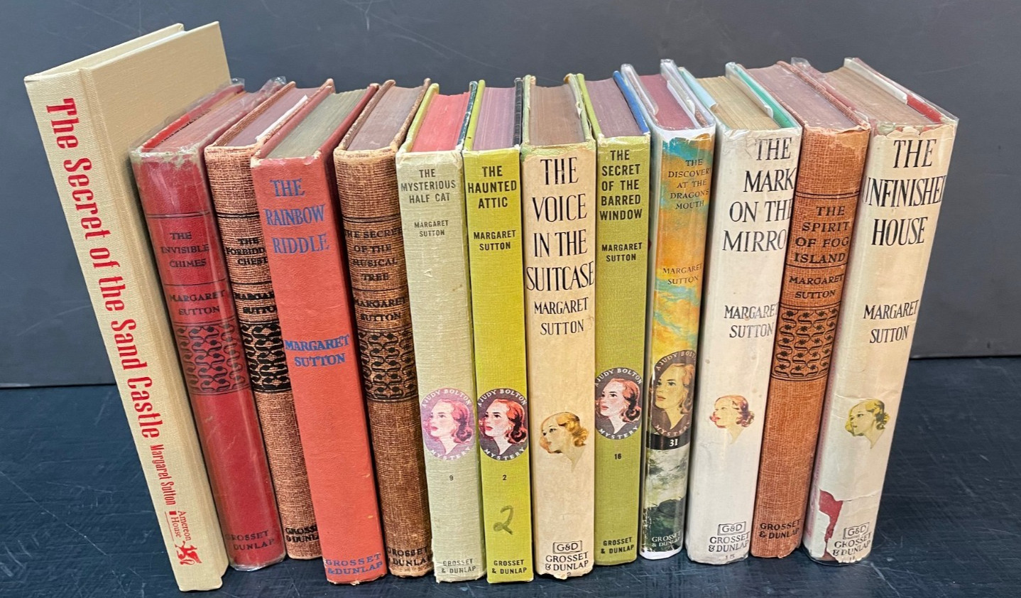 Judy Bolton Mysteries, By Margaret Sutton, Lot of 13 HC Books