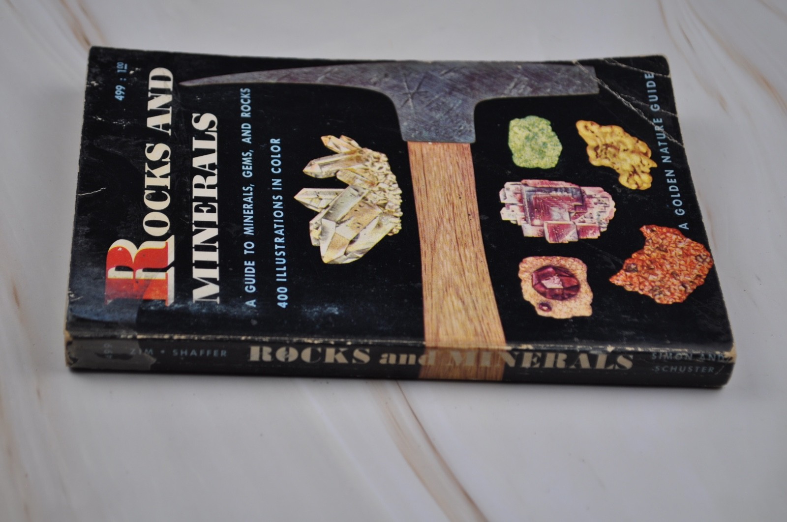 Rocks And Minerals A Golden Nature Guide By Herbert Zim Vintage 1957