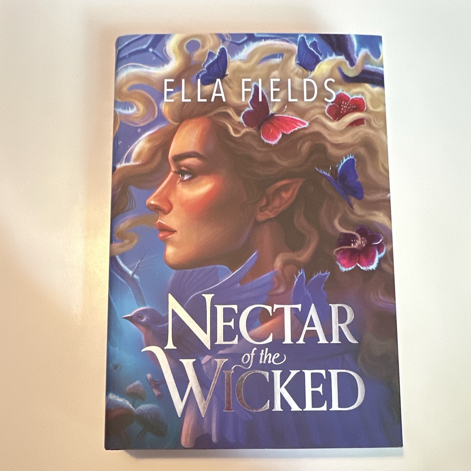 SIGNED FairyLoot Exclusive Edition Nectar of the Wicked Ella Fields Hardcover HC