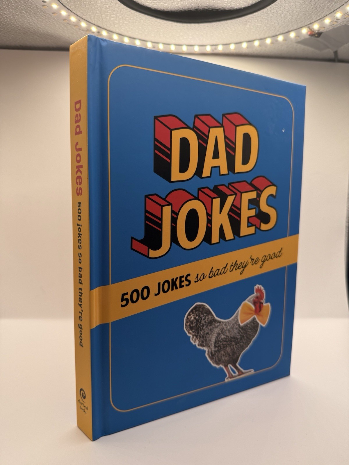 Dad Jokes Book Hardcover 500 Jokes So Bad They’re Good Chartwell Books